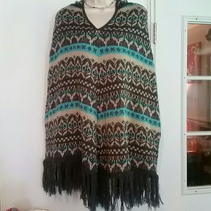 Xhilaration Hooded Poncho